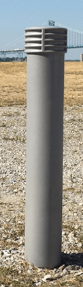 Cinco 6" Bollard Cover Parking Post Sleeves and Bumper Post Covers